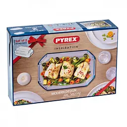 Набір форм для запікання Pyrex Inspiration 2 шт. (913S037/7043) - мініатюра 4