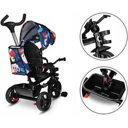 Велосипед Lionelo Haari Blue Navy (LO-HAARI BLUE NAVY ) - мініатюра 7