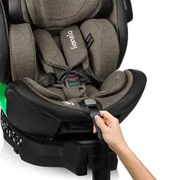 Автокрісло Lionelo Harmony I-Size Green Olive Leather - мініатюра 4