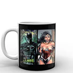 Кухоль GeekLand Чудо-Жінка Wonder Woman Batman Superman Aquaman comics WW.02.002 330 мл білий - мініатюра 2