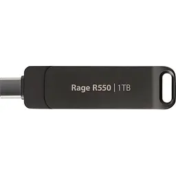 USB флеш накопичувач Patriot 1TB Rage R550 Matte Black USB 3.2/Type-C (PE1TR550DSAD)