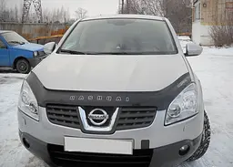 Дефлектор капоту мухобійка для Nissan Qashqai 2006-2009
