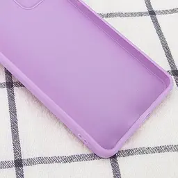 Силіконовий чохол Candy Full Camera для Realme C55 Бузковий / Dasheen - мініатюра 3