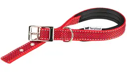 Нашийник для собак Ferplast Daytona Deluxe C20/43 нейлоновий червоно-чорний 2х35-43 см 77202122