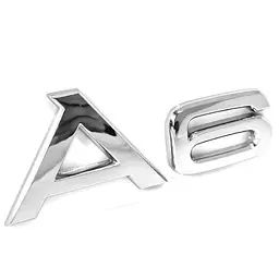 Емблема напис для Audi A6 на багажник 2005-90х35 мм (4F08537412ZZ)