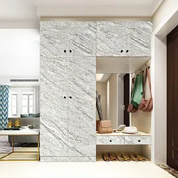Самоклеюча плівка Sticker Wall біло-сірий мармур 0.45х10мх0.07мм SW-00001275 - мініатюра 5