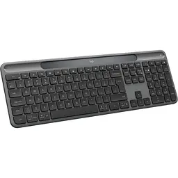 Клавіатура Logitech Slim Solar+ 2.4GHZ/BT Graphite (920-013764) - мініатюра 4
