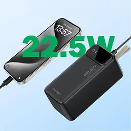 Павербанк Choetech Black 50 000 mAh / 22.5 Вт (B732) - мініатюра 5