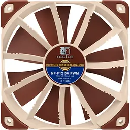 Корпусний вентилятор Noctua NF-F12 5V PWM [168409] - мініатюра 4