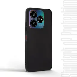 Чехол-накладка для смартфона ZTE Nubia V60 Design, противоударный, силиконовый, термополиуретановый (ТПУ), с защитой камеры и корпуса, черный, защита всего корпуса, ArmorStandart (ARM78946) - мініатюра 2