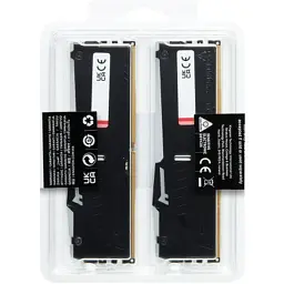 Модуль пам'яті для комп'ютера DDR5 64GB (2x32GB) 5600 MHz FURY Beast RGB Kingston Fury (ex.HyperX) (KF556C40BBAK2-64) - мініатюра 7