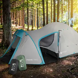 Намет туристичний Mountain Goat Prime Trio 3-місний Grey (P-5905973406581) - мініатюра 15