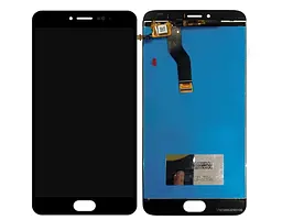 Дисплейний модуль Meizu M3 Note чорний Версія L681h - мініатюра 3
