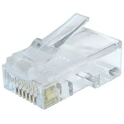 Конектор RJ45 cat.6 UTP 8P8C * 100 (позолоч. конт.) Cablexpert (LC-8P8C-002/100)