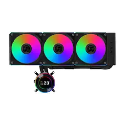 Система рідинного охолодження Lian Li HydroShift II LCD-C 360CL, Black (G89.GHS2LCD36RB.00)