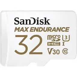 Карта пам'яті Sandisk i 32GB microSDHC C10 UHS-I U3 V30 Max Endurance (SDSQQVR-032G-GN6IA)