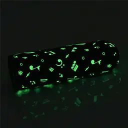 Вібратор для клітора Lovetoy Music Massager Glow In The Dark 8.5 см чорний - мініатюра 15