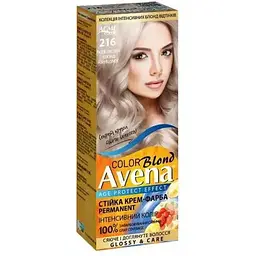 Крем-фарба AVENA Blond Color 216 Попелястий блонд