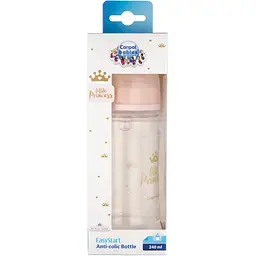Пляшечка для годування Canpol babies Royal Baby з широким отвором 240 мл Рожева (35/234_pin) - мініатюра 2