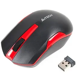 Мишка A4Tech G3-200N Black+Red