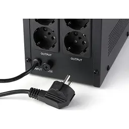 Пристрій безперебійного живлення Vinga LCD 1200VA metal case (VPC-1200M) - мініатюра 8