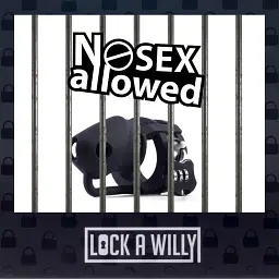 Пояс вірності для чоловіків Lock-a-Willy (чорний) - мініатюра 4