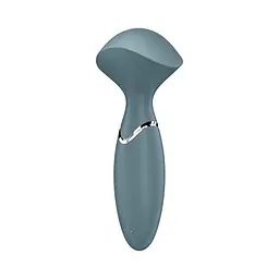 Вібромасажер Satisfyer Mini Wand-er Grey - мініатюра 5
