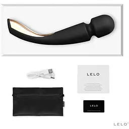 Вібромасажер Lelo Smart Wand 2 Medium Black - мініатюра 3