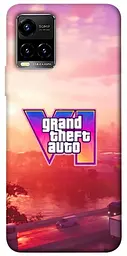 TPU чехол Demsky GTA VI Vice City для Vivo Y21 / Y33s