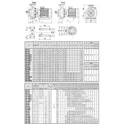 Насос моноблочний Saer IR 40-125С 1,5 кВт (35 м3/год, 18,5 м) 000015658 - мініатюра 2