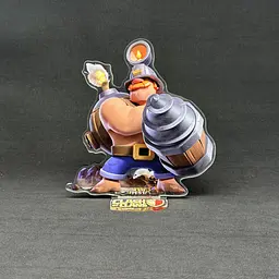 Акрилова колекційна фігурка Clash of Clans, Clash Royale Могутній шахтар 15 см - мініатюра 2