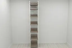 Шафа Гардероб Уні секція 4 серії Конект Ferrum-decor 220x40x50см Білий метал ДСП Дуб Сонома Трюфель 32 мм (FRD-104558) - мініатюра 8