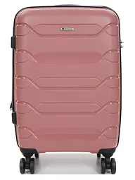 Валіза маленька S поліпропілен Worldline Airtex 282 46л 54×36×23см Рожеве золото - мініатюра 3