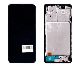 Дисплей Xiaomi Redmi Note 10 4G/Redmi Note 10S/Poco M5s OLED чорний + рамка