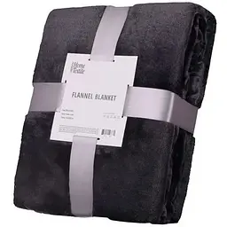 Плед Ardesto Flannel темно-сірий, 160х200 см (ART0210SB)