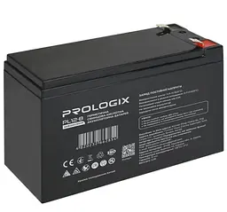 Акумуляторна батарея AGM Prologix PL128 12 В 8 А·год - мініатюра 1