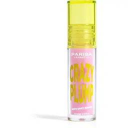 Блиск- плампер для губ Parisa Lipgloss Crazy Plump відтінок №102 Rose sparkle  - мініатюра 4