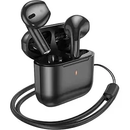 Бездротові навушники Hoco EW53 Lucky true wireless BT headset чорні - мініатюра 4