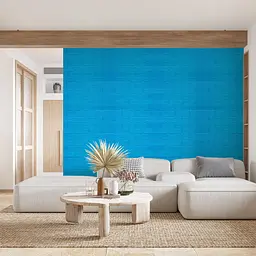 Самоклеюча декоративна 3D панель 3D Loft під синю цеглу в рулоні 20 м 20000x700x3мм - мініатюра 3