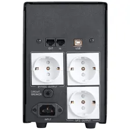 Пристрій безперебійного живлення Powercom IMP-1025AP Schuko - мініатюра 2