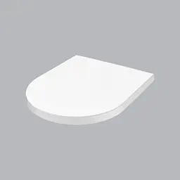 Сидіння для унітазу AM.PM Spirit v2.0 Slim Wrap - Over Soft Close (C707858WH) - мініатюра 2