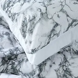 Простирадло MirSon Бязь 17-4812 Lausanne 180x220 см біле (2200009017773) - мініатюра 3