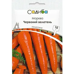 Морква Садиба Червоний Велетень 10 г