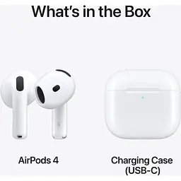 Навушники Apple AirPods 4 (MXP63ZE/A) - мініатюра 8