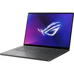 Ігровий ноутбук ASUS ROG Zephyrus G16 OLED GU605CR, 16'' 2.5K 240Hz G-Sync, процесор Intel Core Ultra 9 285H (24 МБ кешу, до 5.40 ГГц), 32 ГБ LPDDR5X, SSD 1 ТБ, SSD 1 ТБ, DOS, колір Eclipse Gray - мініатюра 4