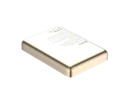 Зовнішній акумулятор (Power Bank) ATRIA WPD-W72G 10000mAh Gold - мініатюра 3