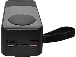 Зовнішній акумулятор (Power Bank) King Power KPG-402X 40000mAh 22.5W Black - мініатюра 5