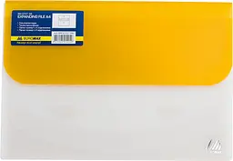 Папка-конверт на липучці Buromax А4 Travel 4 відділення в асортименті (BM.3707-99) - мініатюра 3