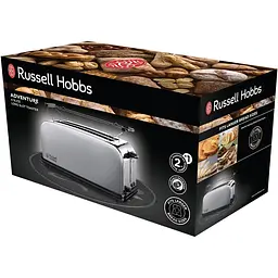 Тостер Russell Hobbs Oxford 1600 Вт сріблястий (23610-56) - мініатюра 2