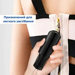 Гачок для застібання гудзиків з ергономічною ручкою, чорний, 19,5×3×2 см - мініатюра 6